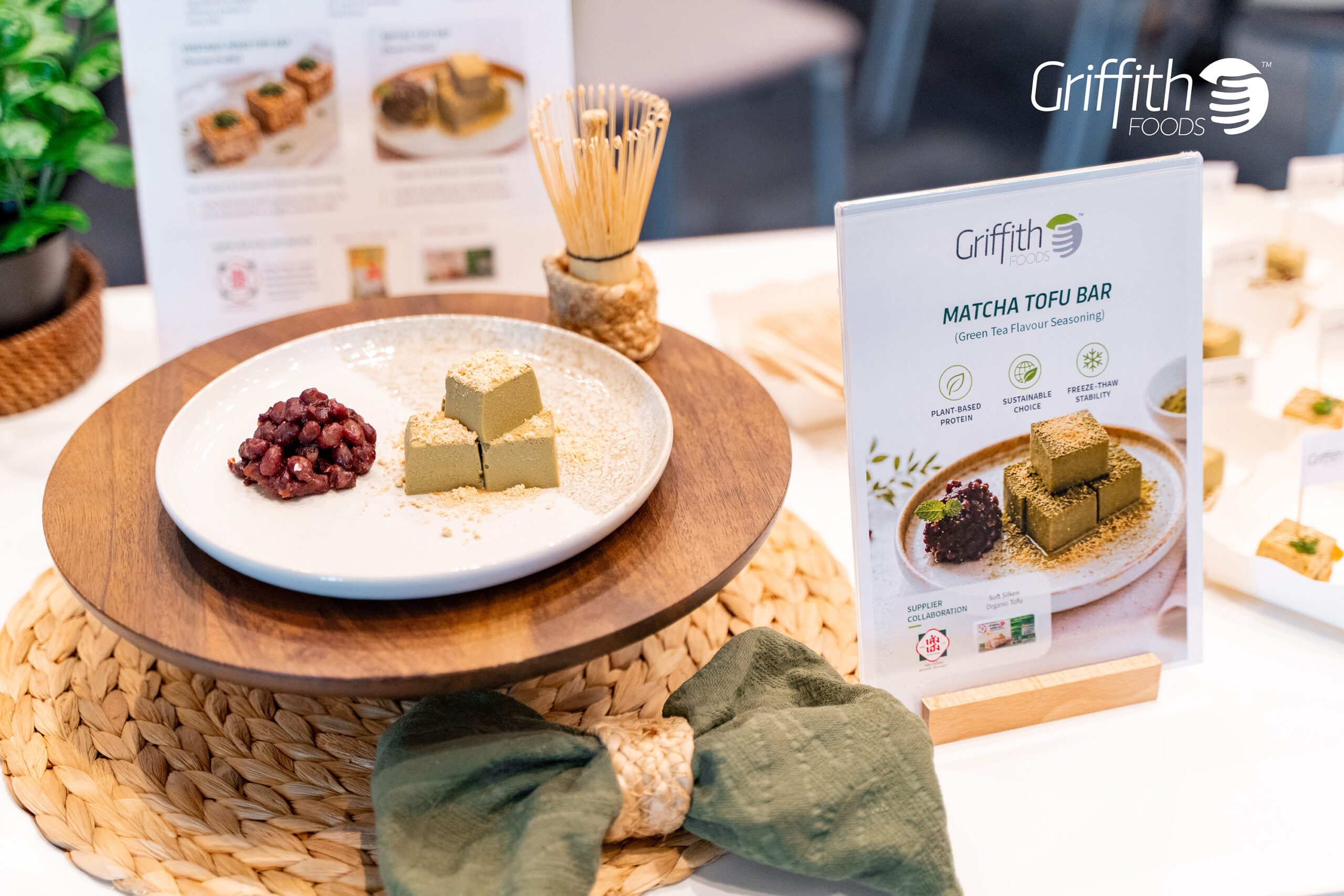 กริฟฟิทท์ ฟู้ดส์ ร่วมนำเสนอแนวคิดอาหารแห่งอนาคต ผ่านเมนู “Tofu Bar Duo” ในงาน Future Food System Conference & Show 2026