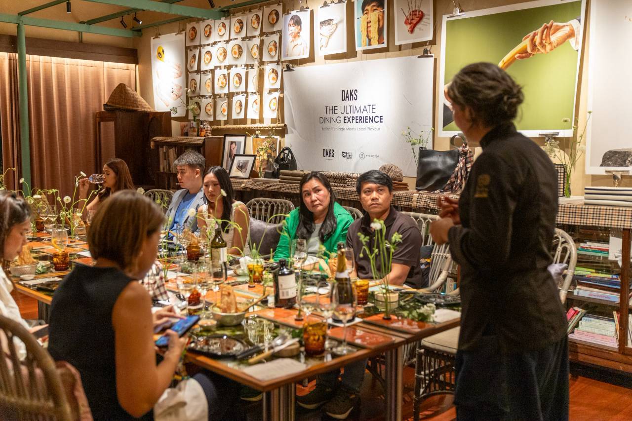 DAKS ขอบคุณลูกค้าคนสำคัญ ชวนสัมผัสค่ำคืนแห่งรสนิยม “British Heritage Meets Local Flavour” ผ่านดินเนอร์สุดพิเศษโดย “เชฟโบ”